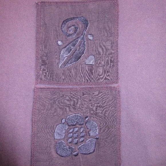 Purple Tee with swishy skirt - Picture 3 of 3